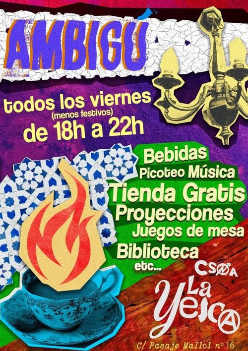 Ambigús todos los Viernes en La Yesca