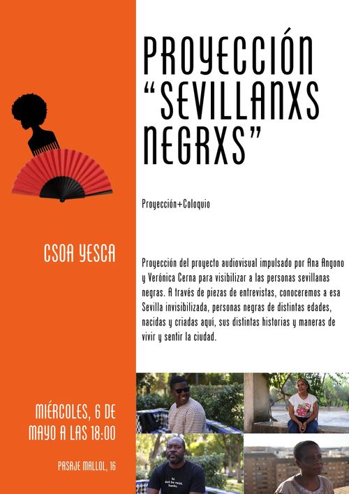 Proyección "Sevillanxs Negrxs"