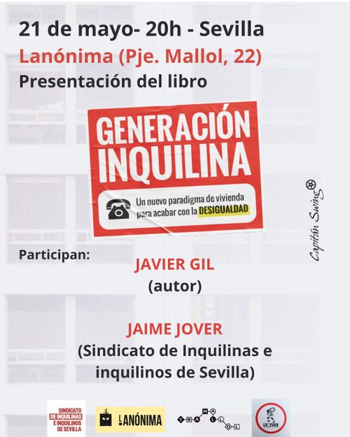 "Generación Inquilina" con Javier Gil y el Sindicato de Inquilinas