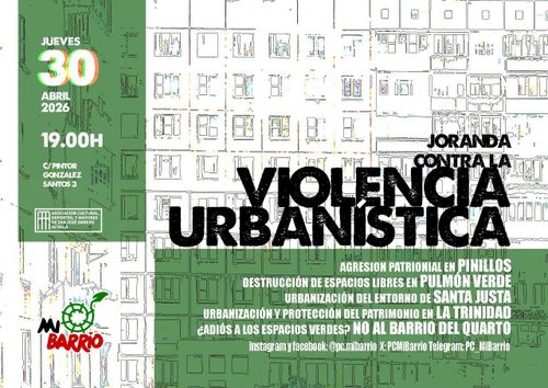 Jornadas contra la violencia urbanística 