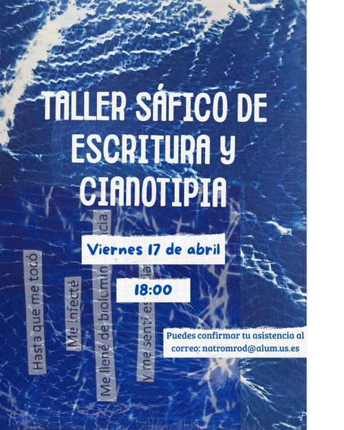 Taller sáfico de escritura y cianotipia